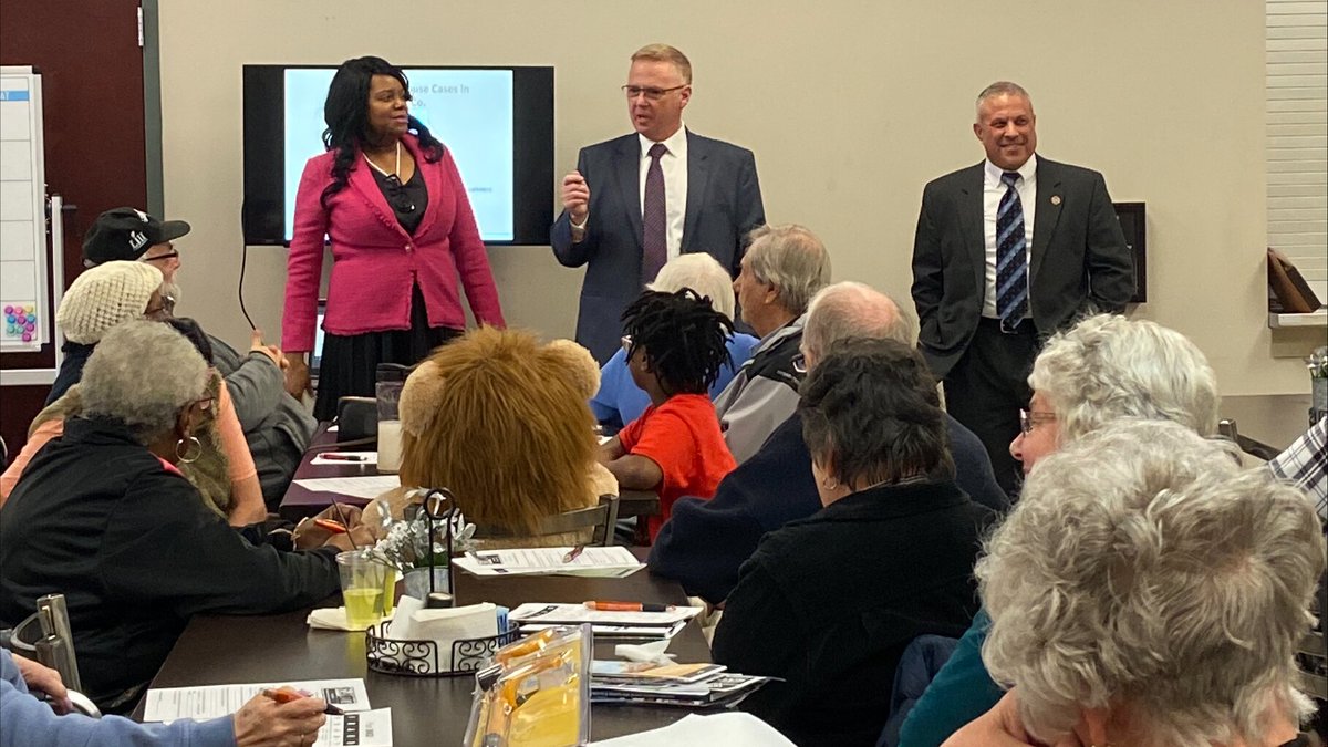 DAO ATTENDS SENIOR SCAMJAM EVENT On 1/25/24 the DAO attended Senator Carolyn Comitta’s Senior ScamJam event held at the Brandywine Valley Active Aging in Coatesville, Chester County. Thank you to everyone involved!