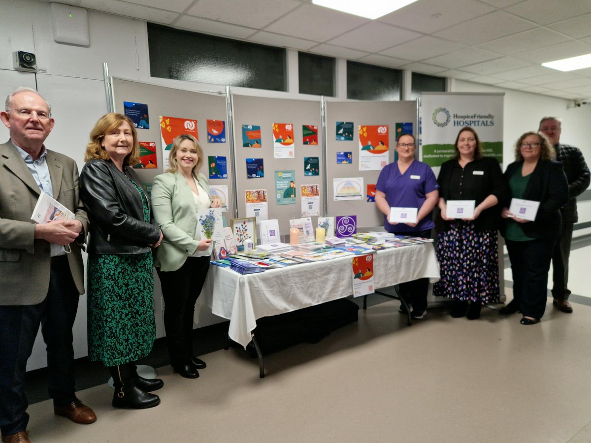 Today #MRHPortlaoise hosted an awareness day in the hospital to mark National Grief Awareness Week, raising awareness about grief, providing information on supports to those who are grieving, and fostering a better understanding of the grieving process.

#BeGriefAware #NGAW2024