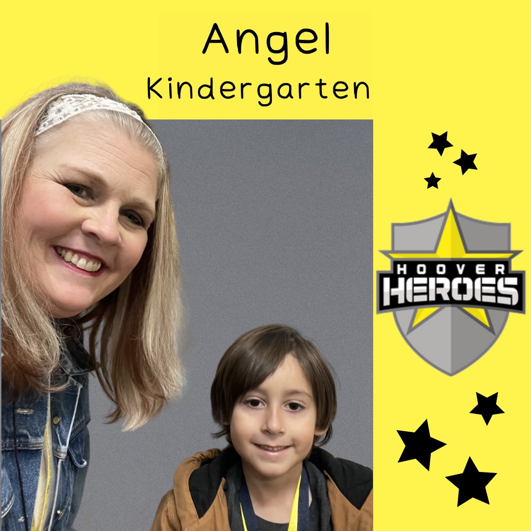 HooverCFISD's tweet photo. We are so proud of our Heroes who work hard every day to RISE and show their shield. Way to #BeAHooverHero Aiden, Kelsey, Angel, and Sovereign! #PositiveBehaviorReferrals https://t.co/38gGa8eTWF