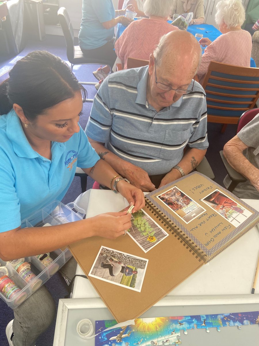 We are delighted to have funded memory scrapbooks for Memories are Golden in Haverhill, Suffolk to help people living with dementia: 
bhcfoundation.org.uk/memories-are-g…