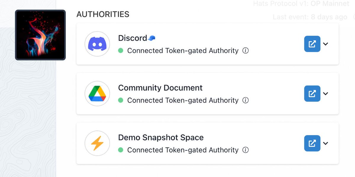 We're back and rolling into 2024 with some exciting news as we compose with our friends in the ecosystem <a href="/guildxyz/">Guild</a> and <a href="/SnapshotLabs/">Snapshot.eth</a>! We're bringing hat abilities to the forefront to make responsibilities and authorities easily accessible.

(1/6)