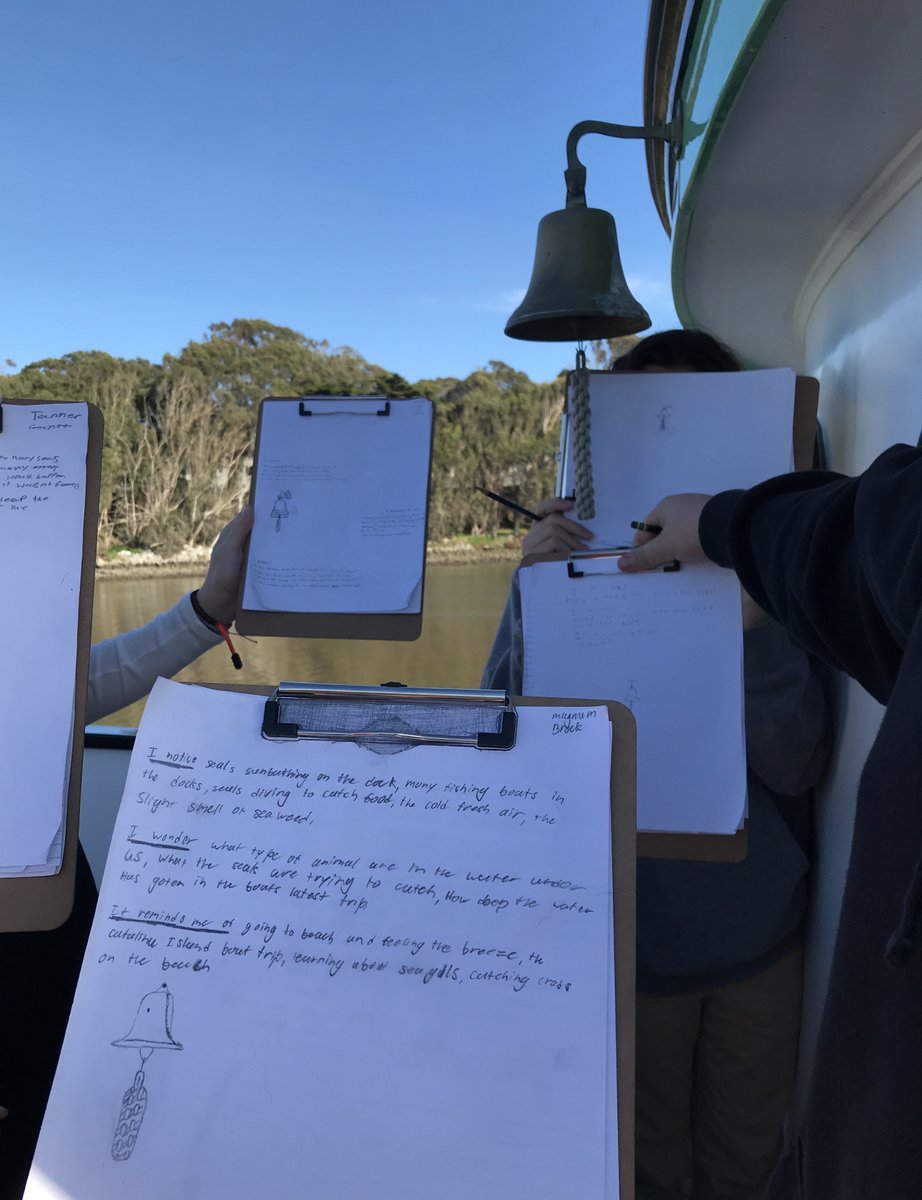 We’re so excited to be welcoming students aboard the Western Flyer for “Docked Days!” While the boat is tied up, students 8th grade and above are invited to join us for art/science activities. 

#WesternFlyer #JohnSteinbeck #EdRicketts #StirCuriosity #NatureJournaling #OceanArt