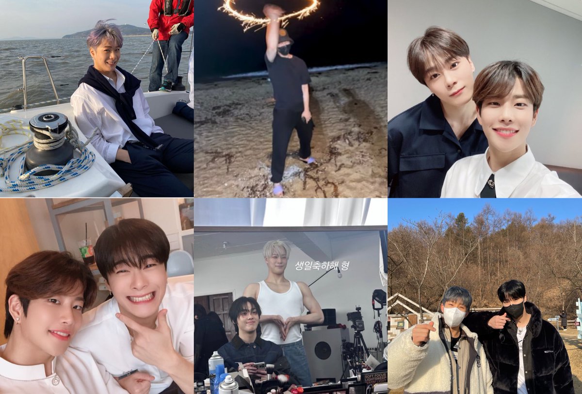 Estrella_Aroha's tweet image. It still feels like moonbin is taking a long hiatus and seeing new clips and pictures of him feels like we’re getting updates about him from the members 🥹