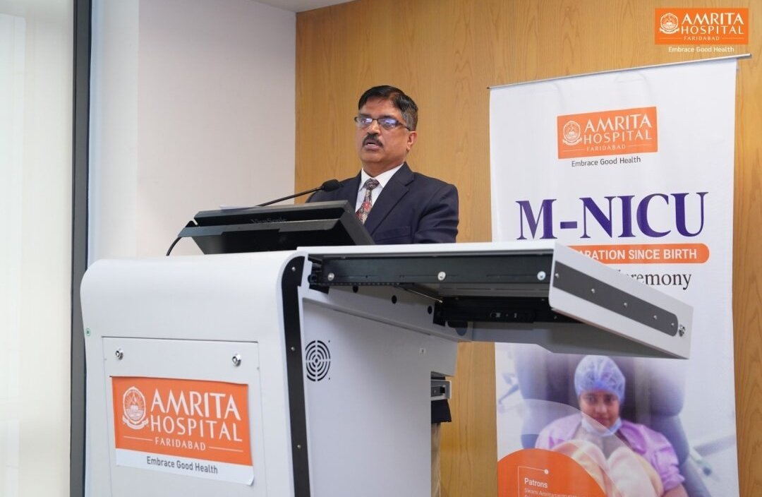 Super excited to announce that Amrita Institute Faridabad is the 'First Hospital in Private Sector' and 'Second hospital in India' to have introduced Mother in Neonatal ICU (MNICU)- family assisted care on Kangoroo Mother Care concept. @ICMRDELHI @WHO @IAP @NNF @FOGSI @AVVP