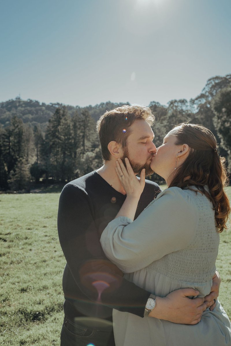 Earlier this month I wore these pearl earrings from a street artist in Seattle for our engagement pictures #earringsof2024