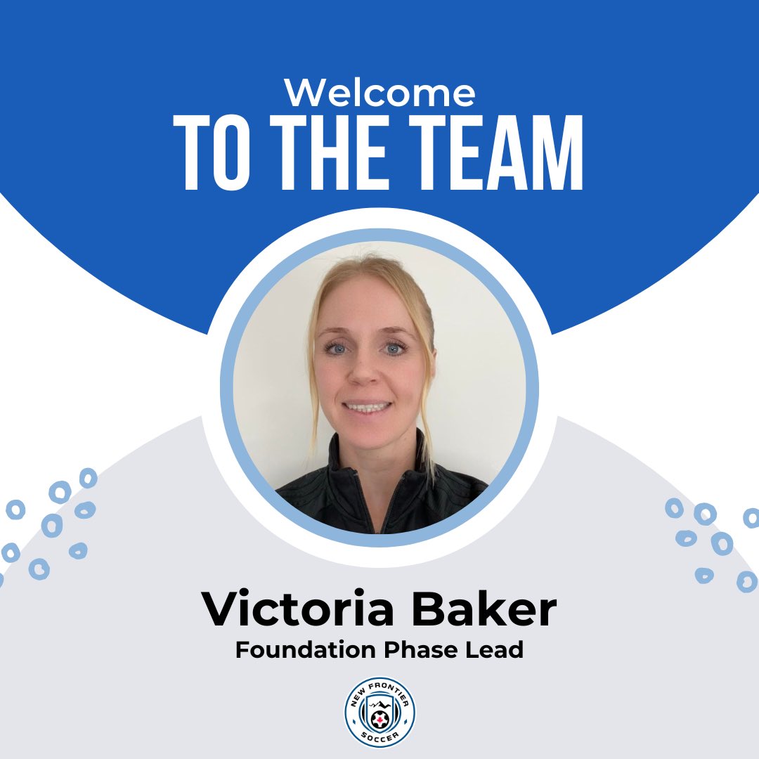 Victoria Baker joins New Frontier to oversee our U10-U12 Programming! She will also play a key role in our Community Partnership Programs and growth of the female game. 

Welcome to the family! 

nfcalgarysoccer.com/news-media/wel…

 #calgarysoccer #yyc #calgaryminorsoccer #shecancoach