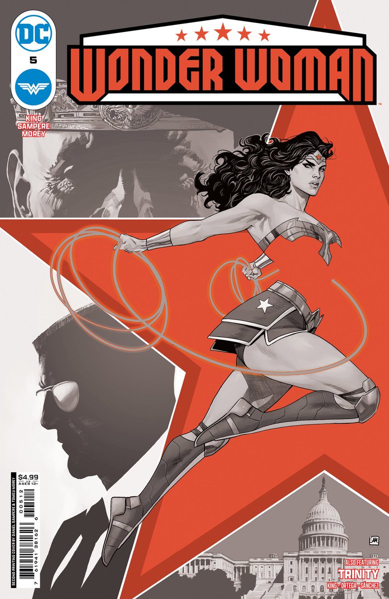 Wonder Woman #5 is SOLD OUT And it's going to a second print! Selling out and issue 5? Y'all are crazy @TomKingTK and I are so happy and grateful. Thank you! ⭐ This is the variant for the second print
