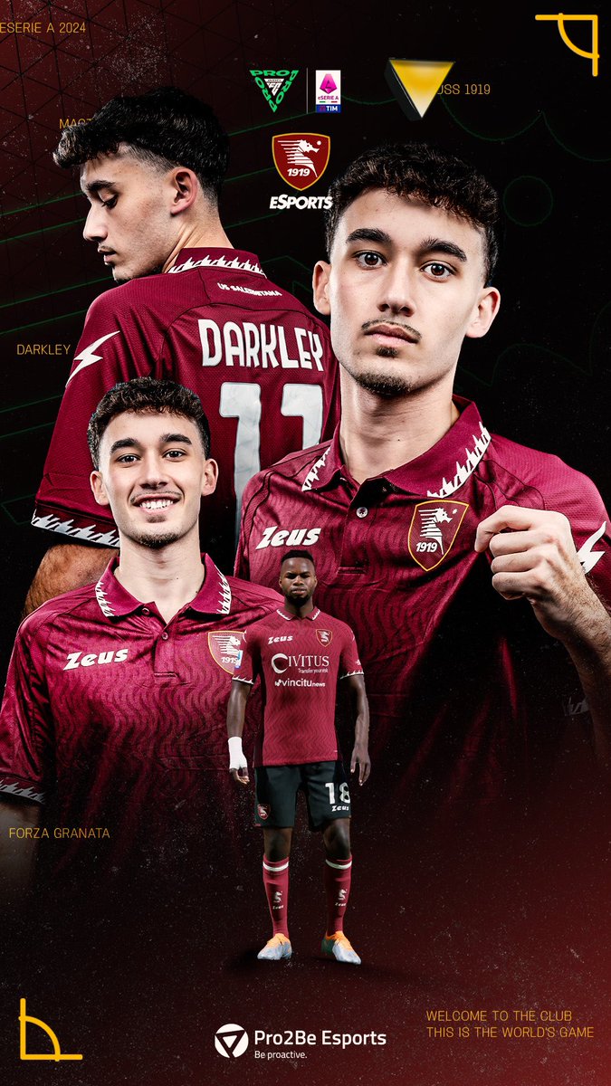Darkley_11's tweet photo. Posso anunciar que este ano vou jogar a @SerieA 🇮🇹 

Estarei a representar @OfficialUSS1919  naquela que será a minha primeira experiência a participar numa Liga fora de Portugal 🫶🏼 

Obrigado por tudo  @BetclicApogee @BetclicPortugal @BetclicItalia @pro2besports https://t.co/JBhP4VDzfA