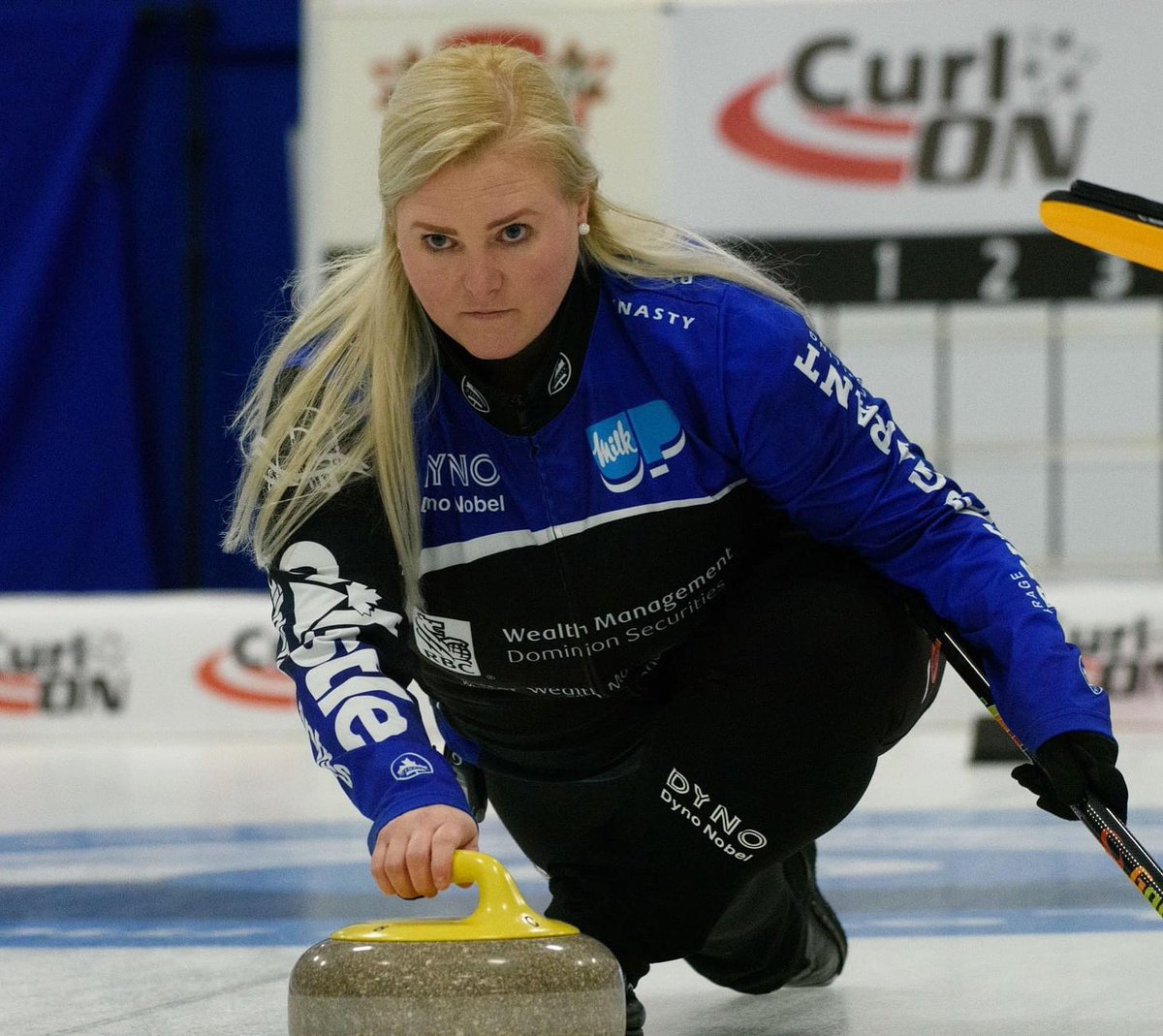 It’s game day! Our 1 vs 2 page playoff game will be a rematch against Team Carly Howard at 2:30pm! Watch live on CurlON TV! We will be the featured game with full commentary! #OntarioScotties #MilkEveryMoment #SeeWhatSheCanDo 
📺: youtube.com/@sheet_0465?si…
📸: @SeeWhatSheCanDo