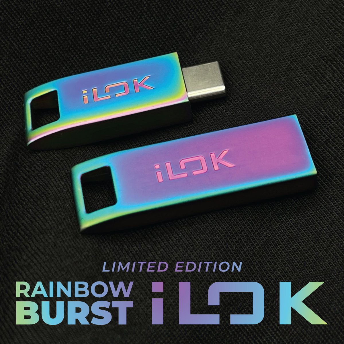 There is a new limited edition iLok in town!

Stop by booth <a href="/nammshow/">NAMMShow</a> 15600 to see the new Rainbow Burst iLok. Get yours today before they are all gone!

ilok.com/#!buy

#audio #software #plugin #security #licensing #ilok #rainbow