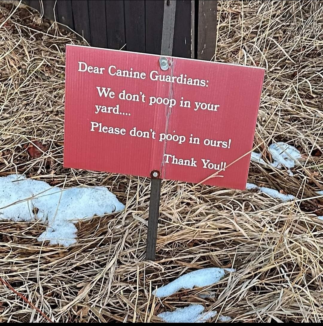 Sign found in Boulder. (Insert clever thing about language here) 💩