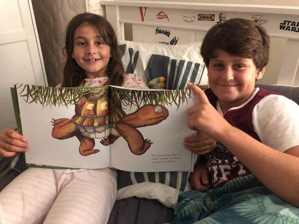 AlbertTortoise's tweet image. Wishing a #HappyAustraliaDay to our friends down there like this #bonzer duo. Of course, an Upside Down #ALBERTthetortoise is probably right way round Down Under. Or something like that. #AvailableNow six ALBERT #picturebooks, #ActivityBook + #BoardBook AlbertTortoise.com