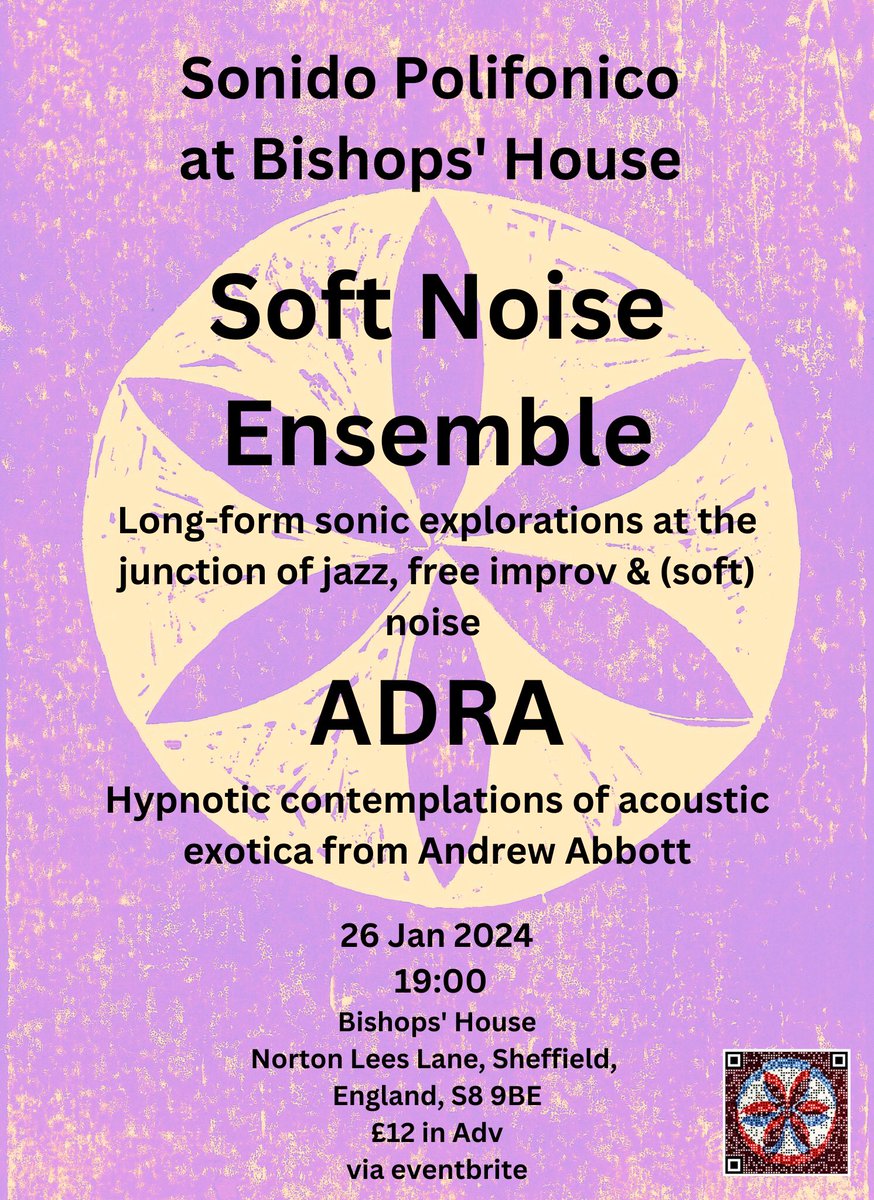Tomorrow night (Friday)!! We welcome Soft Noise Ensemble from Norway. Operating somewhere at the junction of jazz, free-improv and (soft) noise. Expect sonic explorations of objects hidden sounds, double bass rumblings, and textural synth layers. Plus support from ADRA.