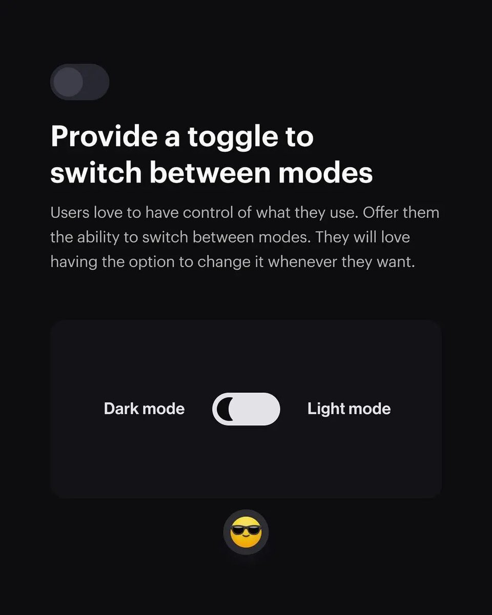 How to design for dark mode.

Open Thread👇
#uiux #uiuxdesigner #designtips