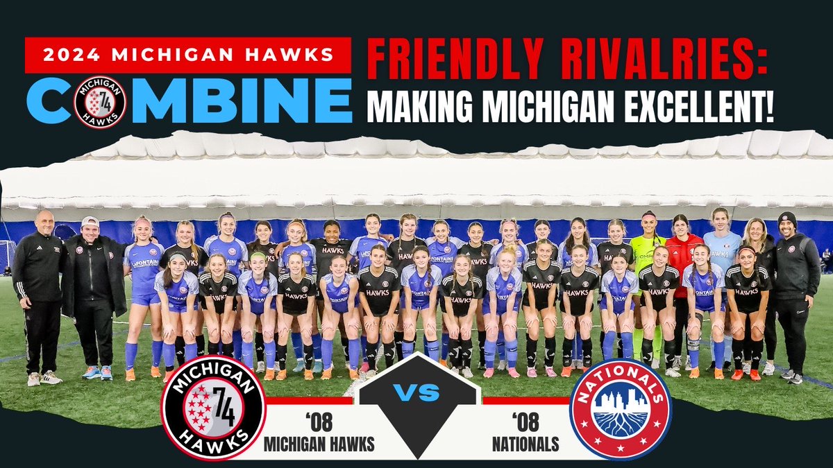 Michigan Hawks (@mihawks1974) on Twitter photo Making Michigan excellent with friendly rivalries! <a href="/NationalsGA/">Nationals Girls Academy</a> <a href="/ECNLgirls/">ECNL Girls</a> <a href="/TheSoccerWire/">SoccerWire</a> <a href="/USYNT/">U.S. Soccer YNT</a> Making Michigan excellent with friendly rivalries! <a href="/NationalsGA/">Nationals Girls Academy</a> <a href="/ECNLgirls/">ECNL Girls</a> <a href="/TheSoccerWire/">SoccerWire</a> <a href="/USYNT/">U.S. Soccer YNT</a>