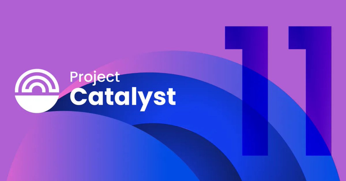 Fund 11 - Building on Cardano X Space

5 Minute⚡️Rounds! To join as a speaker &amp; share your Project Catalyst Proposal, sign up with the form below.👇We will create videos with provided images/graphics/links after the event.

Tuesday, January 30th @ 5PM UTC

forms.gle/X6wDztjr67f1Ki…