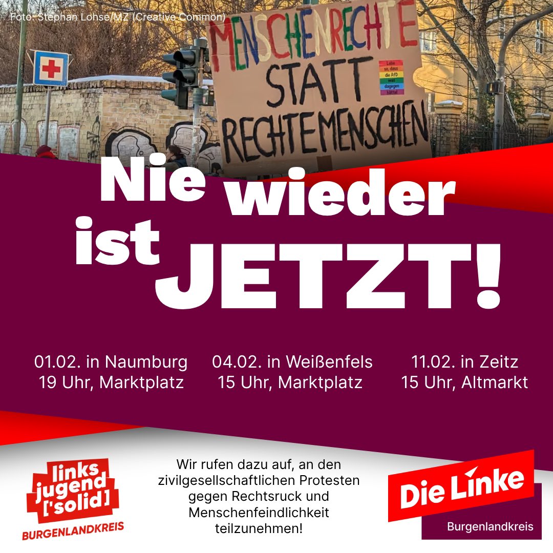 Die jüngsten Proteste gegen die zunehmenden Faschismustendenzen und den Rechtsruck haben uns viel Mut gemacht, dass es unglaublich viele Menschen gibt, die unsere Demokratie nicht freiwillig aufgeben wollen 💪 1/3