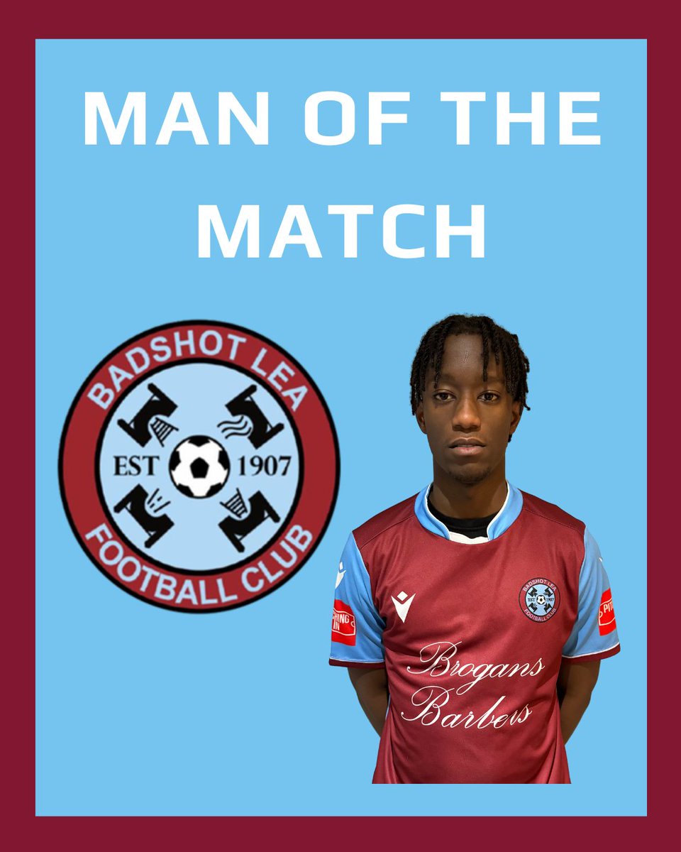 ⭐️Man of the match⭐️

Tuesday's matchwinner <a href="/JoshKeeya/">Josh Keeya</a> wins MOTM vs <a href="/chipsteadfcsurr/">Chipstead FC (Surrey)</a> !!

A superb performance in midfield, Josh bossed the pitch and had multiple chances to score, but saved it until the 93rd minute 🤝😏

Great work Josh 👏👏

#Baggies #Isthmianleague