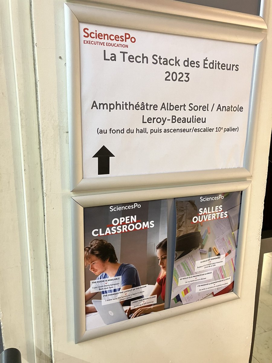 La tech stack des éditeurs 2023 c’est parti ! C’est ce soir <a href="/sciencespo/">Sciences Po</a> un évent avec les <a href="/ScPoAlumni/">Sciences Po Alumni</a> <a href="/sciencespoEDJ/">EDJ Sciences Po</a>