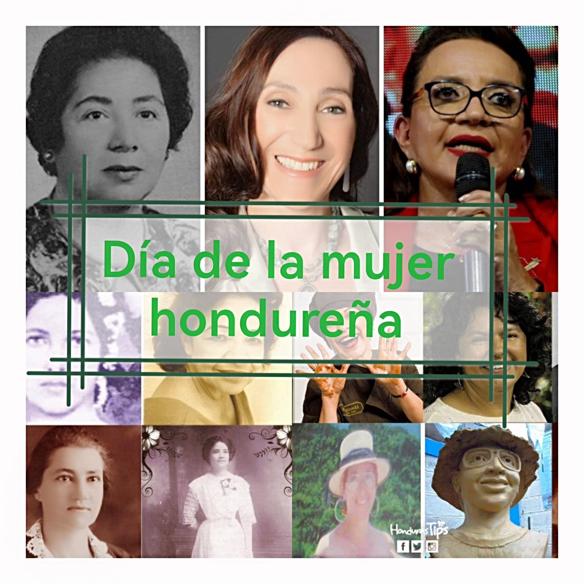 Felicides #mujeres de #Honduras #fuerzamujeres!