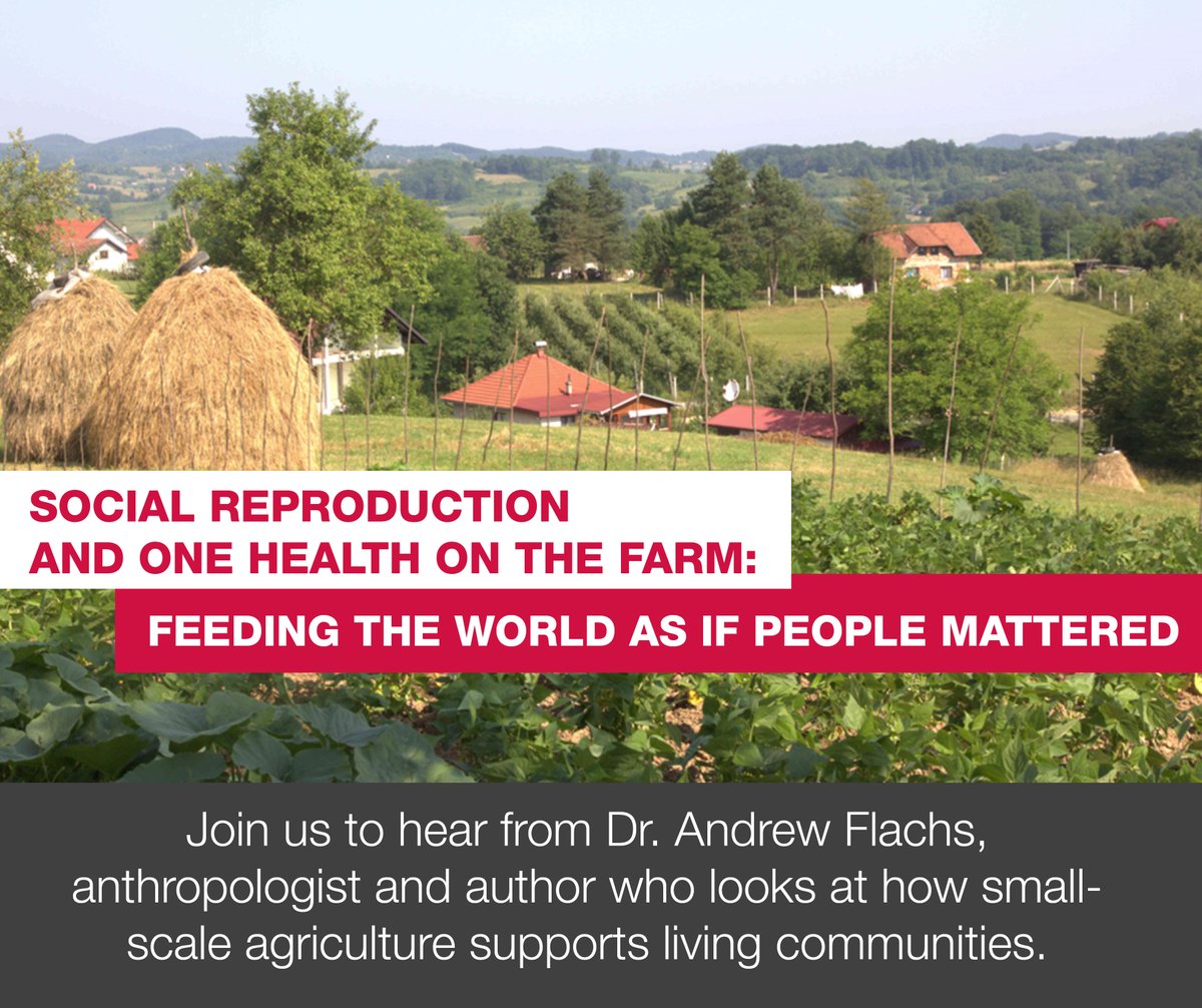 CIRCLE (@circle_guelph) on Twitter photo Looking forward to welcoming Dr. Andrew Flachs <a href="/PurdueANTH/">Purdue Anthropology</a> to U of G on Tuesday, February 6th!
He will discuss anthropological case studies from India, Bosnia & the U.S. to ask how small-scale agriculture supports living communities in place.
Register: csahs.uoguelph.ca/events/2024/02⦠Looking forward to welcoming Dr. Andrew Flachs <a href="/PurdueANTH/">Purdue Anthropology</a> to U of G on Tuesday, February 6th!
He will discuss anthropological case studies from India, Bosnia & the U.S. to ask how small-scale agriculture supports living communities in place.
Register: csahs.uoguelph.ca/events/2024/02ā¦
