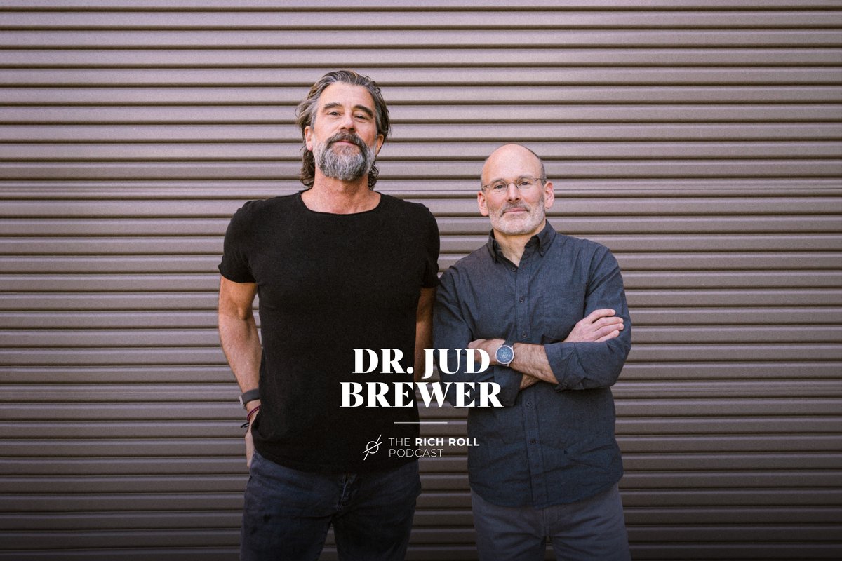 RichRollPodcast (@richrollpodcast) on Twitter photo WHY WILLPOWER DOESN'T WORK!💥 Dr. <a href="/judbrewer/">Jud Brewer MD PhD</a> of <a href="/MindfulBrown/">Mindfulness Center at Brown University</a> discusses 'The #HungerHabit,' sharing strategies to transform our connection with food, address emotional eating, shame spirals, and more. 👉🏽bit.ly/richroll809 #richroll #richrollpodcast #JudBrewer #habits #diet WHY WILLPOWER DOESN'T WORK!💥 Dr. <a href="/judbrewer/">Jud Brewer MD PhD</a> of <a href="/MindfulBrown/">Mindfulness Center at Brown University</a> discusses 'The #HungerHabit,' sharing strategies to transform our connection with food, address emotional eating, shame spirals, and more. 👉🏽bit.ly/richroll809 #richroll #richrollpodcast #JudBrewer #habits #diet