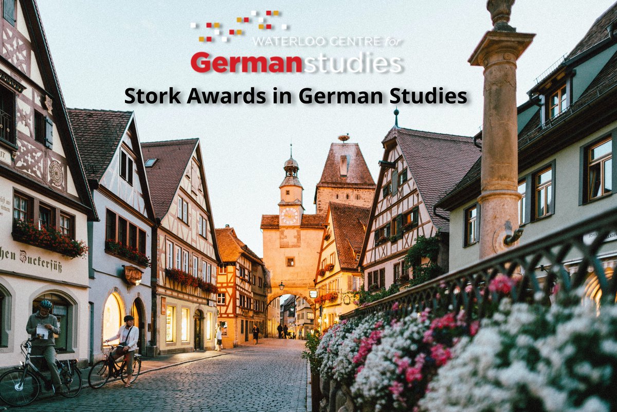 uWaterlooWCGS's tweet photo. Are you a full-time graduate or undergraduate student? Don't miss the opportunity to participate in a Canadian-organized #German language or cultural studies program abroad! 🇩🇪✈️Apply for the Stork awards in German studies: https://t.co/7MRF1wofzV https://t.co/aBNH5LlsC6