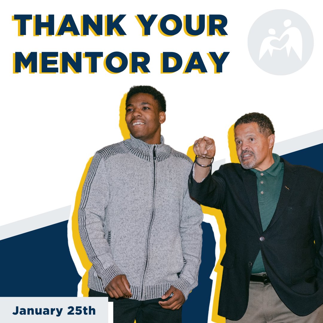 On this #ThankYourMentor Day, we celebrate mentors by expressing our gratitude for the impact they've had on the lives of so many young people. Share how your mentor has changed your life at bit.ly/3m75Duq #MentoringMonth #MentoringAmplifies