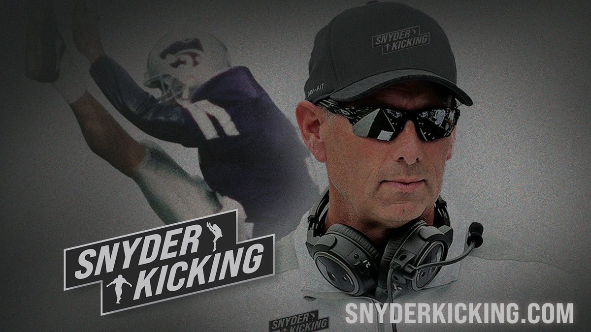 snyderkicking.com Taking over 28 years of college experience to providing instruction for Kickers, Punters and Snappers, Recruiting insight and special teams clinics