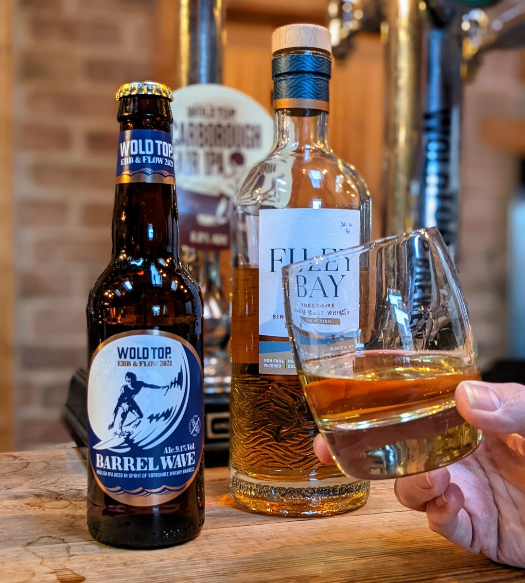 We’ll be toasting our haggis with some Filey Bay IPA Finish whisky from @spirityorkshire tonight. They used the barrels we'd aged some Scarborough Fair IPA in to finish off some Filey Bay whisky and create IPA Finish - what a combination! Happy Burns Night!