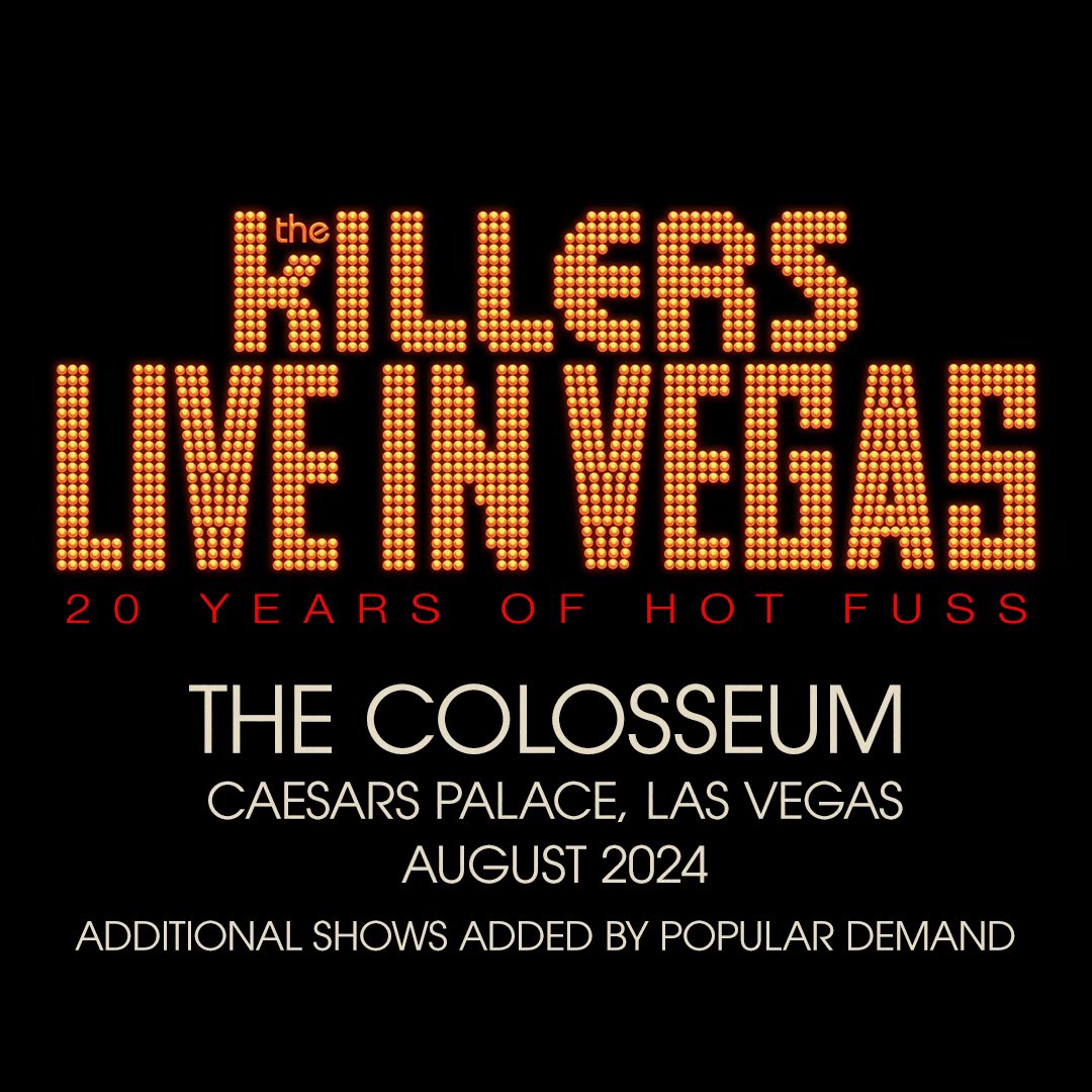 We’re doubling down. Due to popular demand we’ve added two more shows to our Ceasars Palace residency (8/31 & 9/1). Get your tickets while they last.