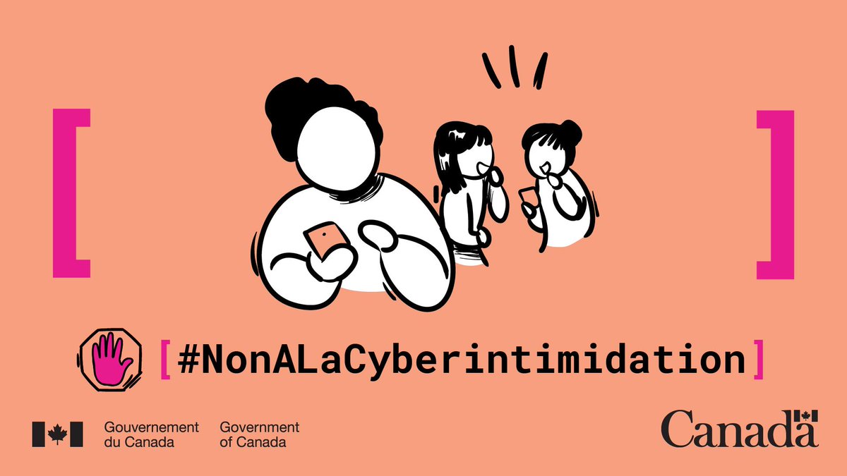 Securite_Canada's tweet photo. La #cyberintimidation peut avoir des effets à long terme sur les enfants. Si vous êtes un parent, un enseignant ou un tuteur, apprenez comment vous pouvez aider à prévenir la cyberintimidation : https://t.co/VGlkGJXjcQ 

#NonÀLaCyberintimidation https://t.co/HSpy1OFW9G