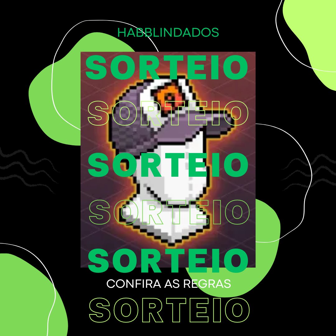 🧢 SORTEIO DE BONÉS COLECIONÁVEIS! 🧢

REQUISITOS

➜ Seguir <a href="/Habblindados/">Habblindados 🐒</a>
➜ Republicar e curtir esse post
➜ Responder com uma frase motivacional e marcar 3 amigos!
➜ Não se esqueça de usar #HabboCollectibles no comentário!

🧢 Resultado: 28/01 - 2 wins! 🧢