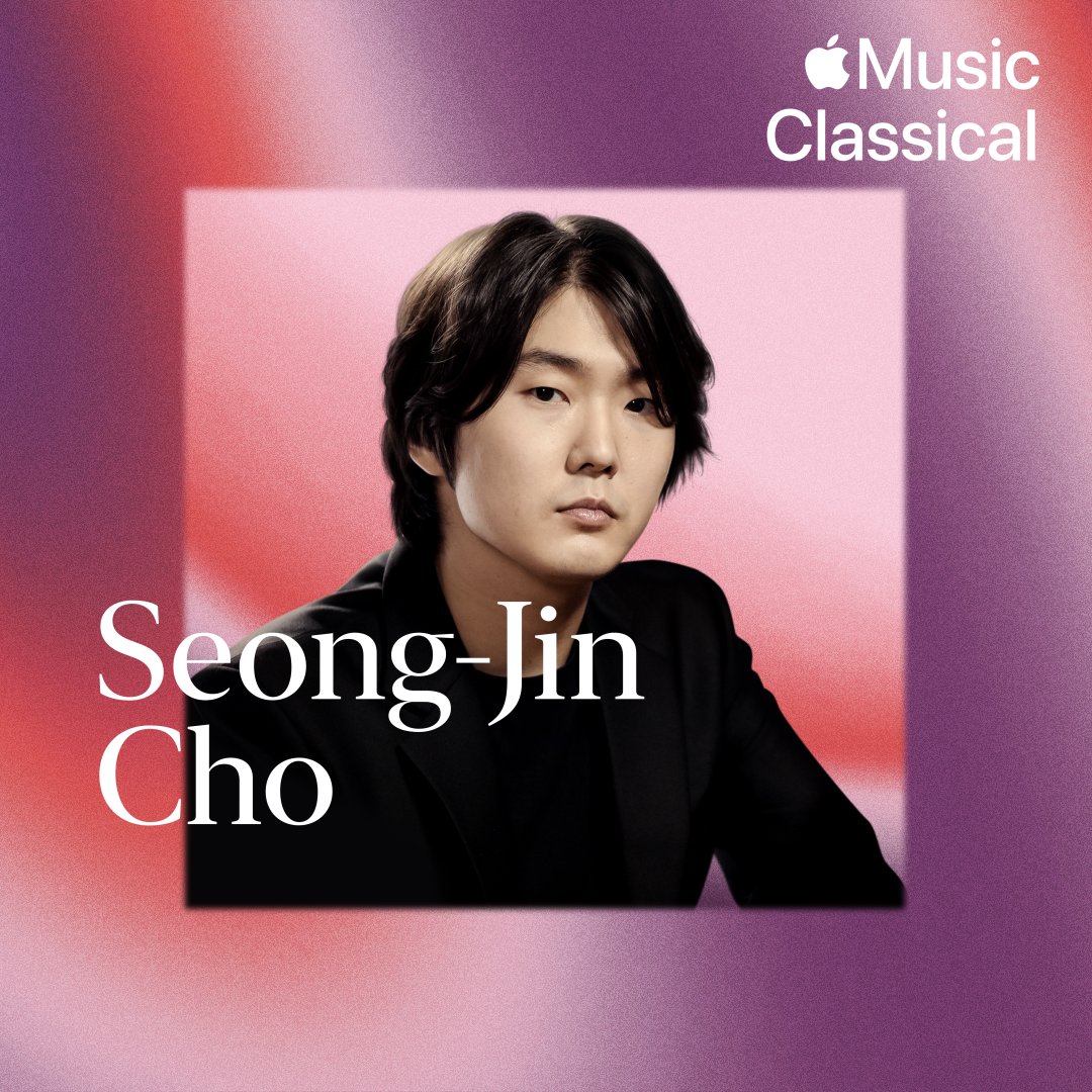 I am excited to partner with @AppleClassical to introduce #AppleMusicClassical. You can download and explore my personal playlist in the App Store today. apple.co/AppleMusicClas… Seong-Jin Cho Playlist: shorturl.at/enUV4