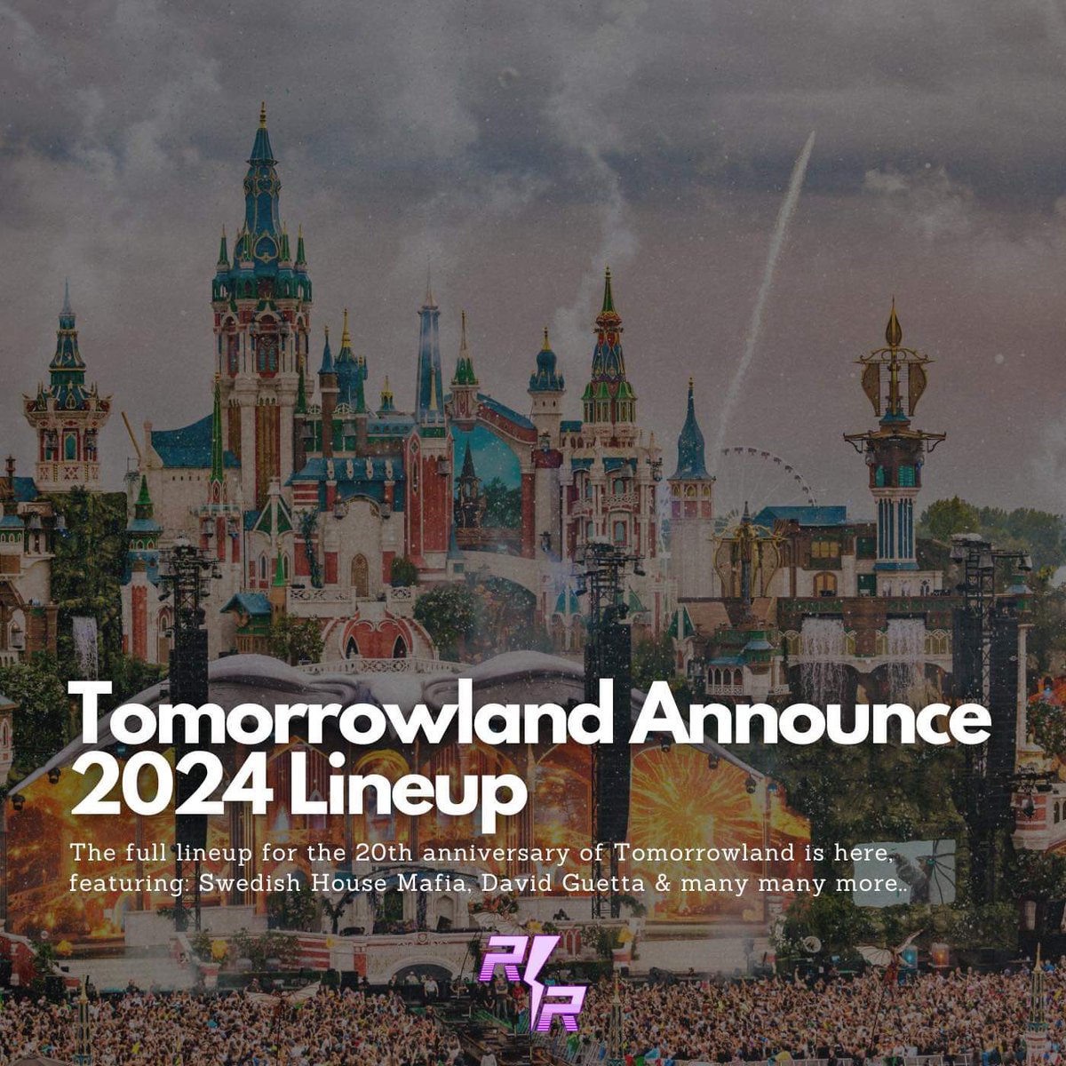 Tomorrowland have announced their 2024 line-up with one star playing for the first time since 2019 and a famous trio making their long awaited comeback as a three 👀 raving-reviews.com/tomorrowland-a…