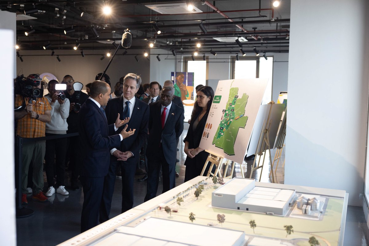 One of the most successful demonstrations of our partnership with Angola is our work to expand the Lobito Corridor. The U.S. is making a series of investments that will link Angola, Zambia, and the DRC and better connect Africa to global markets.