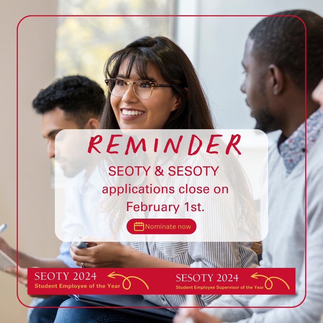 IAStateFinAid's tweet image. SEOTY &amp;amp; SESOTY nominations close on February 1st. Don't forget to complete your submissions!