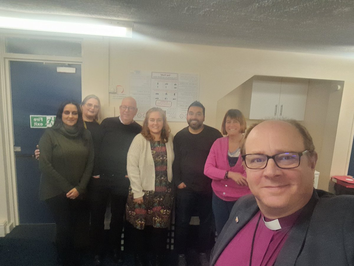 BishopRobW's tweet photo. #CEOontour Awesome day learning from trustees & people @ThriveBham Their relational impact is phenomenal. Inspiring team who love their City & all its people. Their theology & values of Christian mission are profound. Thank you @churchurbanfund @TogNetworkEng @cofebirmingham https://t.co/h5UMAwFfBE