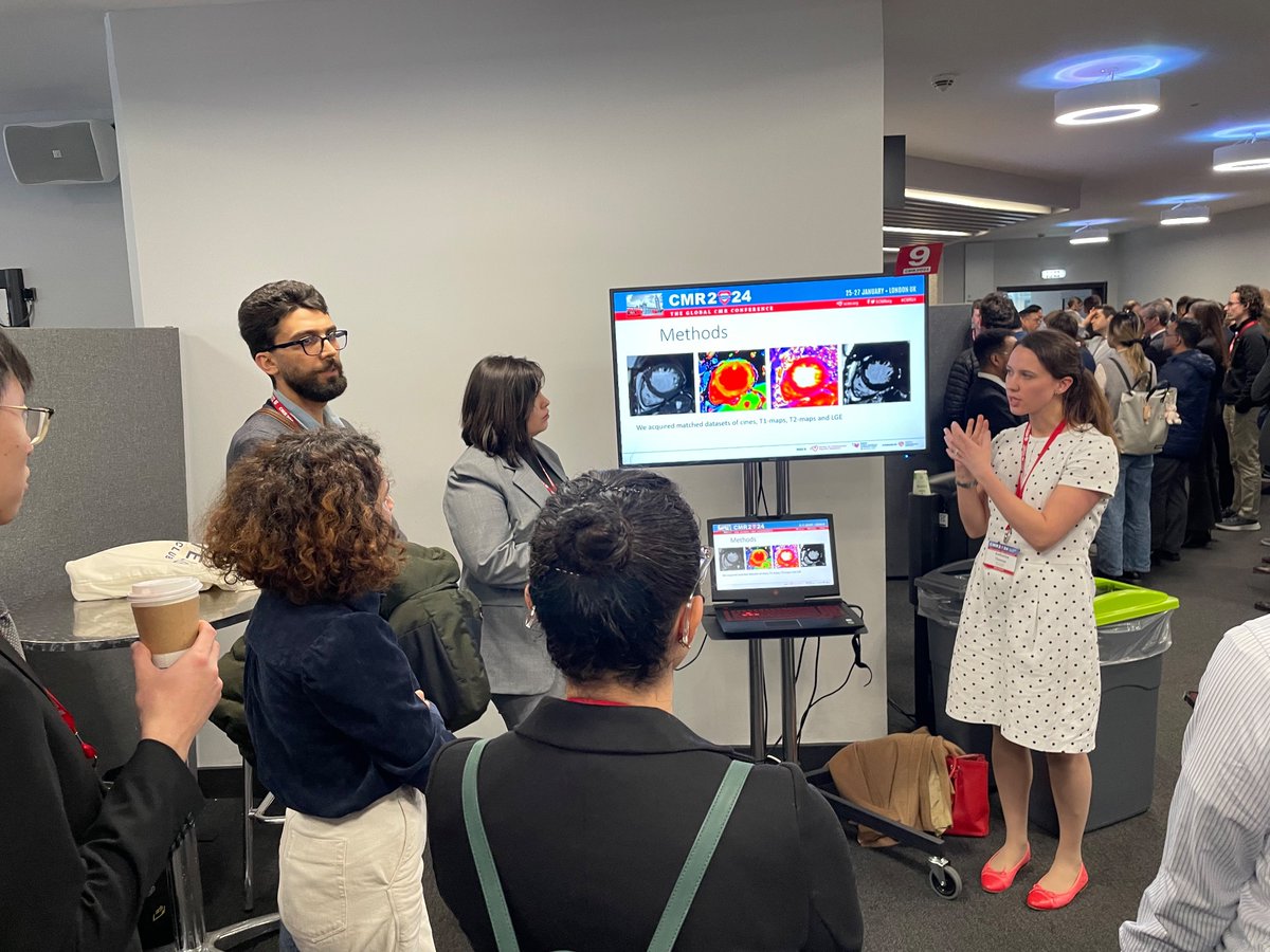 Thanks #CMR2024 for the chance to present my work looking at Takotsubo syndrome and parametric mapping! <a href="/RDMOxford/">RDM Oxford</a>