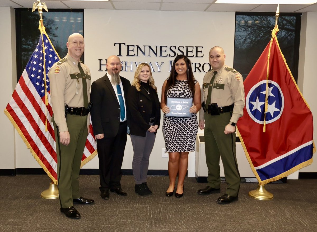 I am proud to announce the promotion of Rachel Conatser to THP Dispatch Supervisor. She will serve over ⁦⁦⁦@THPKnoxville⁩ and ⁦@THPFallBranch⁩ dispatch operations. Congratulations”