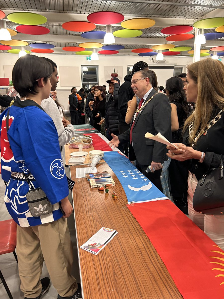 A real pleasure to visit the Asian Celebration Evening at Townley Grammar organised by pupils from both Townley and Beth’s Grammar Schools. We are such a diverse and inclusive community