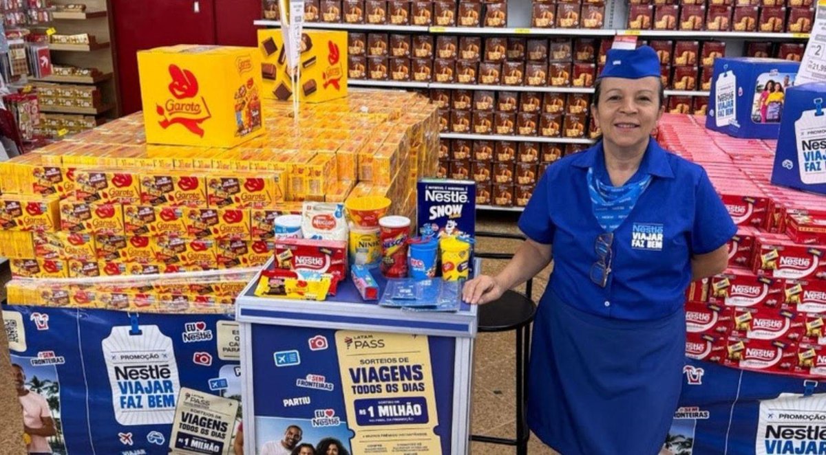 👉🏼 Vale rever: Nestlé distribui brindes em mais de 1.000 lojas do Brasil bit.ly/3S9ezBv