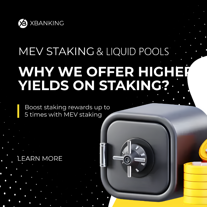 xbanking_org's tweet photo. Boost staking rewards up to 5 times with MEV staking and liquid pools.

Read more: https://t.co/0NjgxWKrnA https://t.co/kpMPAYz0K2