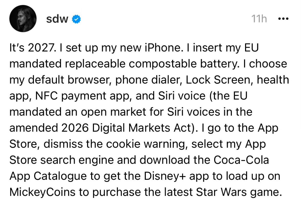 Finally, Apple has opened the doors to alternative app stores and real choice in the EU.