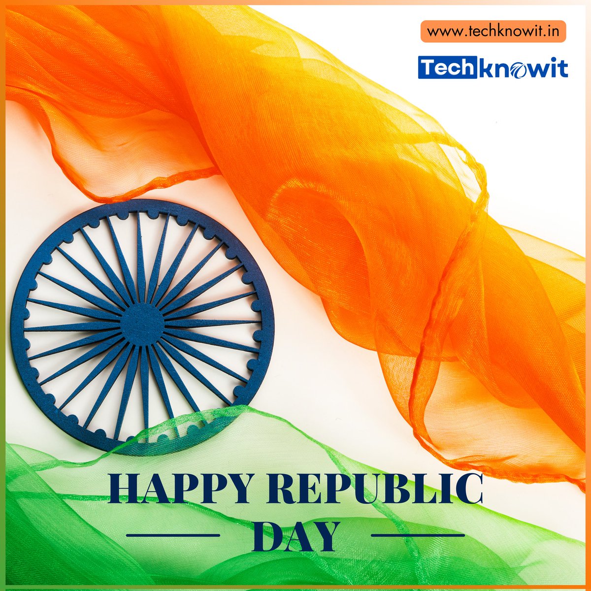 Happy Republic Day..जय हिंद! प्रजासत्ताक दिनाच्या हार्दिक शुभेच्छा.. प्रजासत्ताक दिन चिरायू होवो... #RepublicDay #techknowit