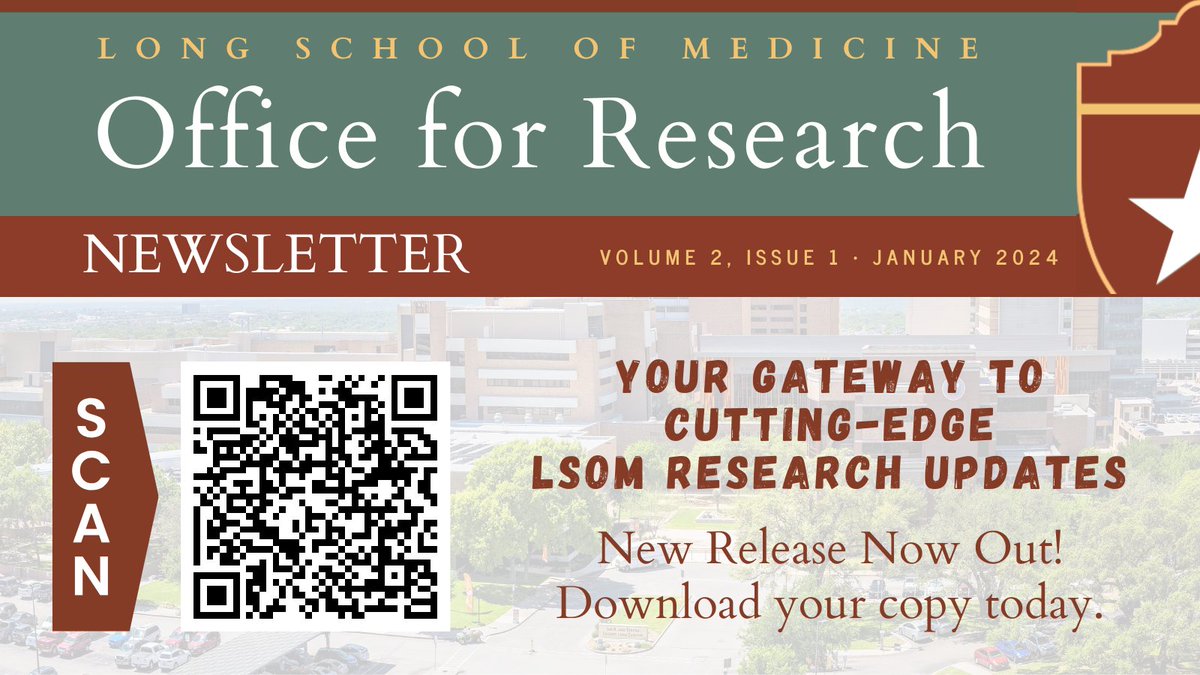 Long SOM Office for Research (@utsomresearch) on Twitter photo 🔍 Explore the latest with our <a href="/TheLongSOM/">Long School of Medicine</a> Office for Research Newsletter! 🚀📰 Elevate your knowledge, stay informed, and be part of the research journey. lsom.uthscsa.edu/office-researc… 🔍 Explore the latest with our <a href="/TheLongSOM/">Long School of Medicine</a> Office for Research Newsletter! 🚀📰 Elevate your knowledge, stay informed, and be part of the research journey. lsom.uthscsa.edu/office-researc…