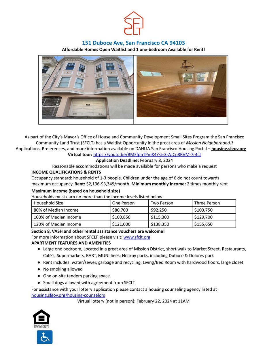 San Francisco Community Land Trust tweet media