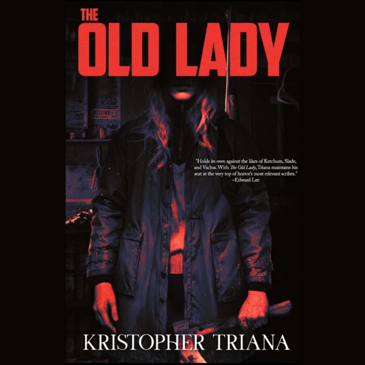 My new horror novel, THE OLD LADY. Coming February 20th. But you can get an advance copy of the limited, signed hardback at TRIANAHORROR. *L1NCOLN B10*