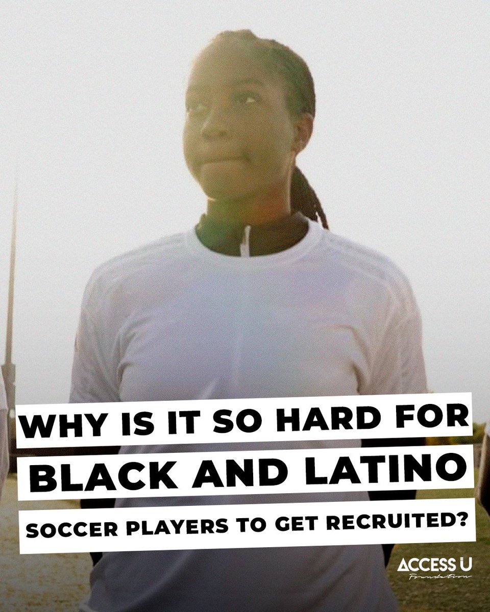 ACCESS__U's tweet photo. What matters to you, matters to us! 

That’s why we want you to be seen. In 2024 we are committed to helping you achieve your soccer &amp; college dreams 🤲🎓⚽

Support a player and donate
https://t.co/FGPAtfZ4QY

#ACCESSUFoundation https://t.co/95PeZRBnHS