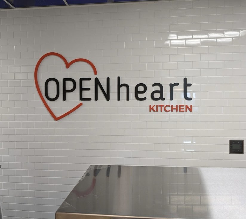 Our heart's in every project! ❤️ We're proud to support #OpenHeartKitchen in Livermore, CA. They serve love-filled meals across the #Tri-Valley. 🥘 At #InsigniaDesigns, it's not just about signage; it's about giving back! 🫶✨ #CommunitySupport #Charity #GivingBack #SupportLocal